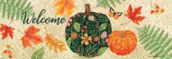 Pumpkin & Leaves Flag Collection -Simply Devine Gifts And Decor Shop 5461SS