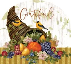 THANKFUL CORNUCOPIA GARDEN COLLECTION -Simply Devine Gifts And Decor Shop 5467