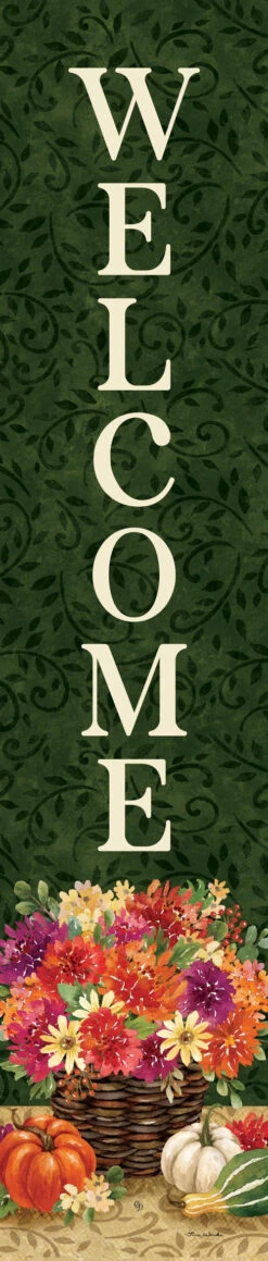 Mums Basket Flag Collection -Simply Devine Gifts And Decor Shop 5481YE