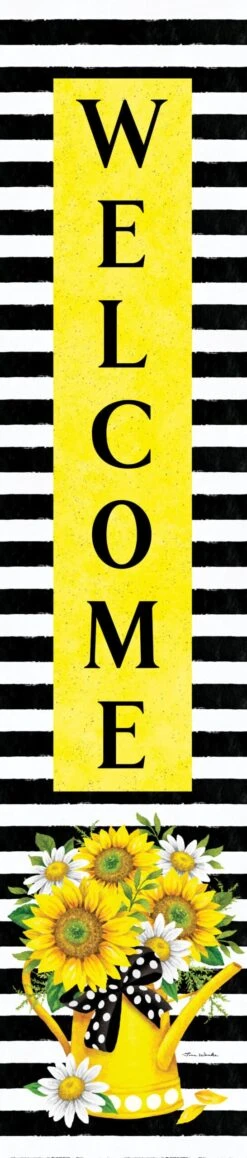 Sunflower Watering Can Flag Collection -Simply Devine Gifts And Decor Shop 5607YE scaled 1