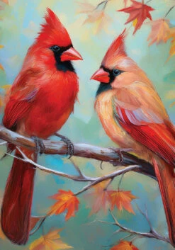 CARDINAL COUPLE GARDEN COLLECTION