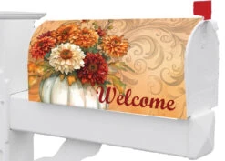 PUMPKIN MUMS GARDEN COLLECTION -Simply Devine Gifts And Decor Shop 5696MM