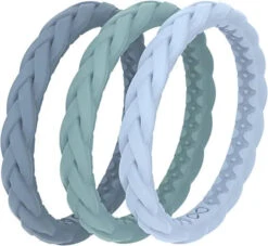 Women's Stackable Air Groove Ring