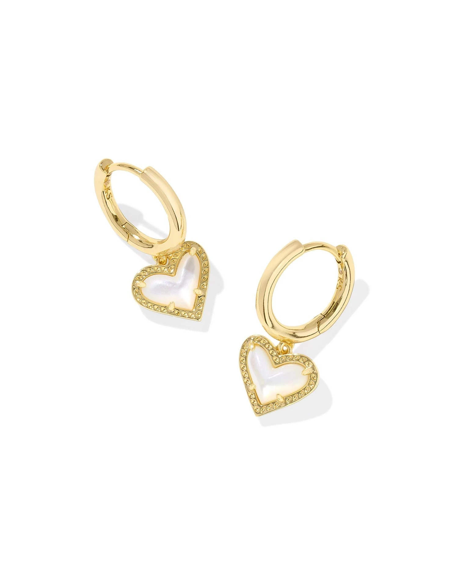 Ari Heart Huggie Earrings 10 Ari Heart Huggie Earrings - Image 8