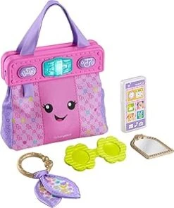 Fisher-Price Laugh & Learn Going Places Learning Purse Baby & Toddler Toy Bag & Accessories -Simply Devine Gifts And Decor Shop 71 iR uVOuL. AC SY300 SX300