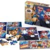 PAW PATROL MOVIE 5PK WOOD PUZZLE IN SHRINK WRAPPED WOOD TRAY -Simply Devine Gifts And Decor Shop 71fEiGPjahL. AC SL1000
