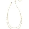 EVE MULTI STRAND NECKLACE WHITE MIX