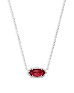 ELISA NECKLACE CLEAR BERRY