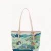 BLUE RIDGE MOUNTAINS SMALL TOTE -Simply Devine Gifts And Decor Shop 947676 1