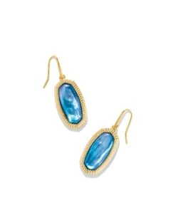 DANI RIDGE FRAME DROP EARRINGS