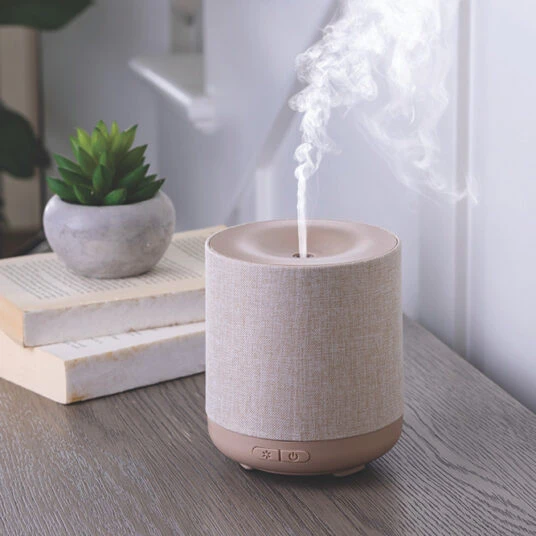 Natural Linen Ultrasonic Essential Oil Diffuser 3 Natural Linen Ultrasonic Essential Oil Diffuser