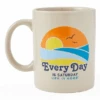 Clean Every Day Is Saturday Ocean Sun Jake's Mug