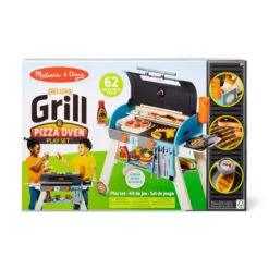 Deluxe Grill & Pizza Oven Play Set -Simply Devine Gifts And Decor Shop Deluxe Grill Pizza Oven Playset 030608 3 Packaging Photo