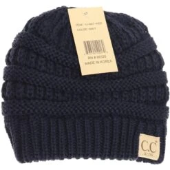 Kids Solid C.C. Beanie -Simply Devine Gifts And Decor Shop KIDSYJ84717