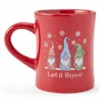 Let It Snow Gnomes Diner Mug