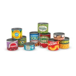 Let's Play House! Grocery Cans -Simply Devine Gifts And Decor Shop Let s Play House Grocery Cans 004088 1 Pieces Out