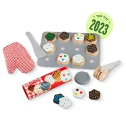Slice And Bake Cookie Set - Wooden Play Food -Simply Devine Gifts And Decor Shop MD B2B TopToys2023 4074