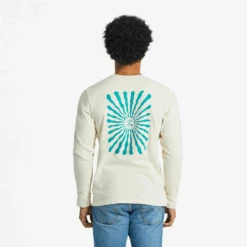Clean Radiating Sun Long Sleeve Crusher Tee -Simply Devine Gifts And Decor Shop Mens Clean Radiating Sun Long Sleeve Crusher Tee 115370 1 lg