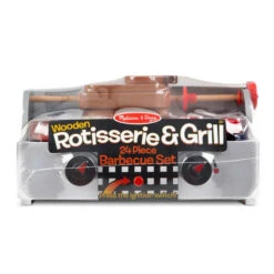 Rotisserie & Grill Barbecue Set -Simply Devine Gifts And Decor Shop Rotisserie Grill Barbecue Set Play Set 009269 1 Packaging Photo