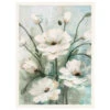 White Flowers Oil Painting -Simply Devine Gifts And Decor Shop TFR1263 cf924730 5ddd 4a57 8718 c0b952d9f80e