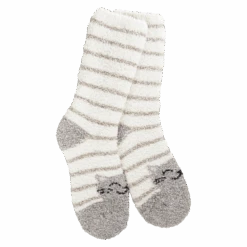 Knit Pickin' Fireside Crew -Simply Devine Gifts And Decor Shop WKPFIR 167 CatStripe