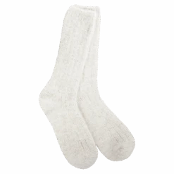 Holiday Ragg Feather Crew -Simply Devine Gifts And Decor Shop WRAFECRW 201 Oatmeal