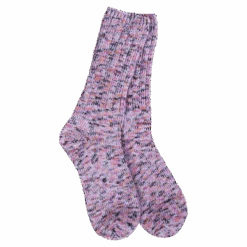 Weekend Ragg Crew -Simply Devine Gifts And Decor Shop WRAGGCRW 464 Lavender