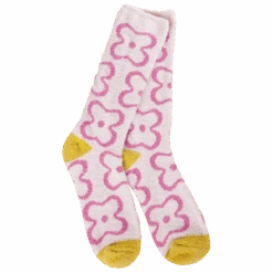 Cozy Cali Crew -Simply Devine Gifts And Decor Shop WSCALCRW 688 FlowerPink