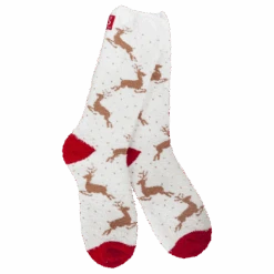 Holiday Christmas Cozy Crew -Simply Devine Gifts And Decor Shop WSCZCRW 926 Reindeer