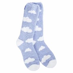 Cozy Cloud Crew -Simply Devine Gifts And Decor Shop WSCZCRW 948 CloudPeriwinkle