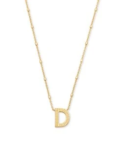 LETTER PENDANT NECKLACE GOLD METAL -Simply Devine Gifts And Decor Shop baa82c3a613dec6e332a8a2e108cff74
