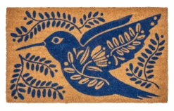 Boho Hummingbird Doormat