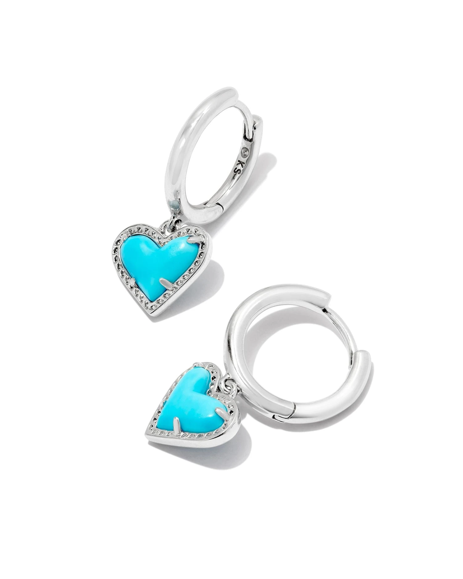 Ari Heart Huggie Earrings 8 Ari Heart Huggie Earrings - Image 6
