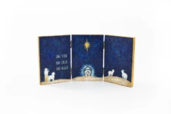 Handpainted Wood Tri Fold, One Star One Child
