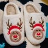 REINDEER RED NOSE SLIPPERS -Simply Devine Gifts And Decor Shop reindeer house slippers christmas holiday 2048x ac5f39a4 88fd 43a6 8cec 1107f4b77dae