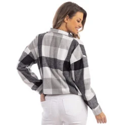 BLACK PLAID CROPPED CINCHED SHACKET -Simply Devine Gifts And Decor Shop shacket black plaid for women trendy 600x 56c8455e ec8e 402e 929a 04c487b20bbb
