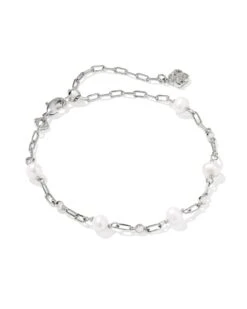 ASHTON DELICATE CHAIN BRACELET FRESHWATER CULTURED PEARL